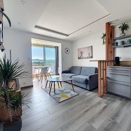 Vue Mer De La Baie Des Anges Avec Garage Λα Σιοτά